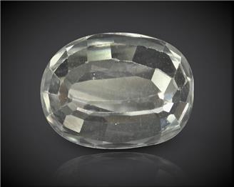 White Zircon Natural Certified 3.11 carats (DIN 90200 )